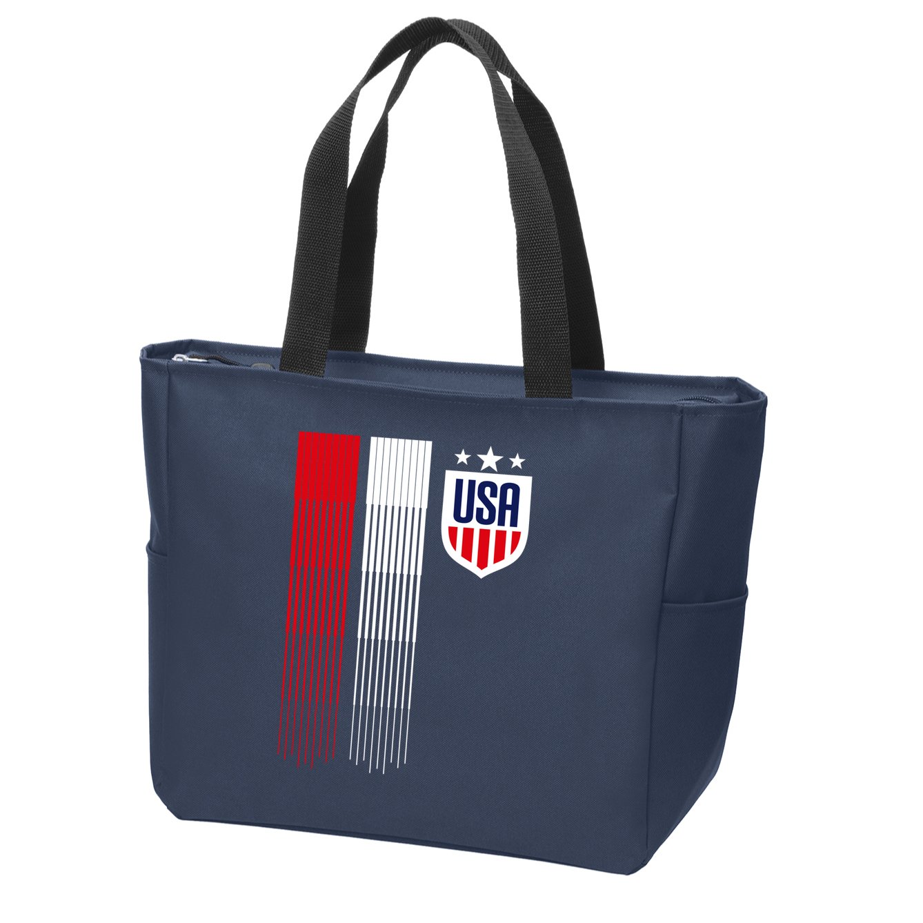 USA Women's Soccer Zip Tote Bag