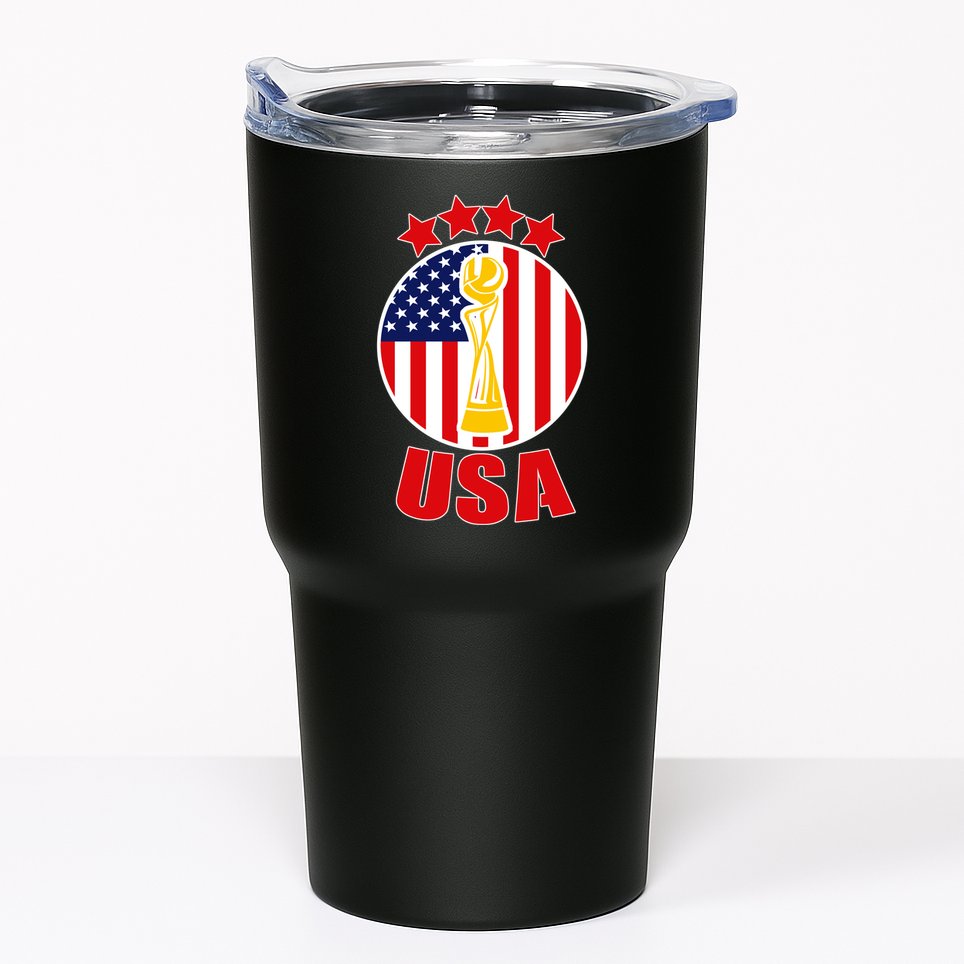 USA Women's Soccer Championship Tumbler