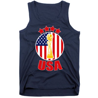 USA Women's Soccer Championship Tank Top