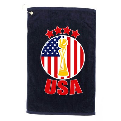 USA Women's Soccer Championship Golf Towel