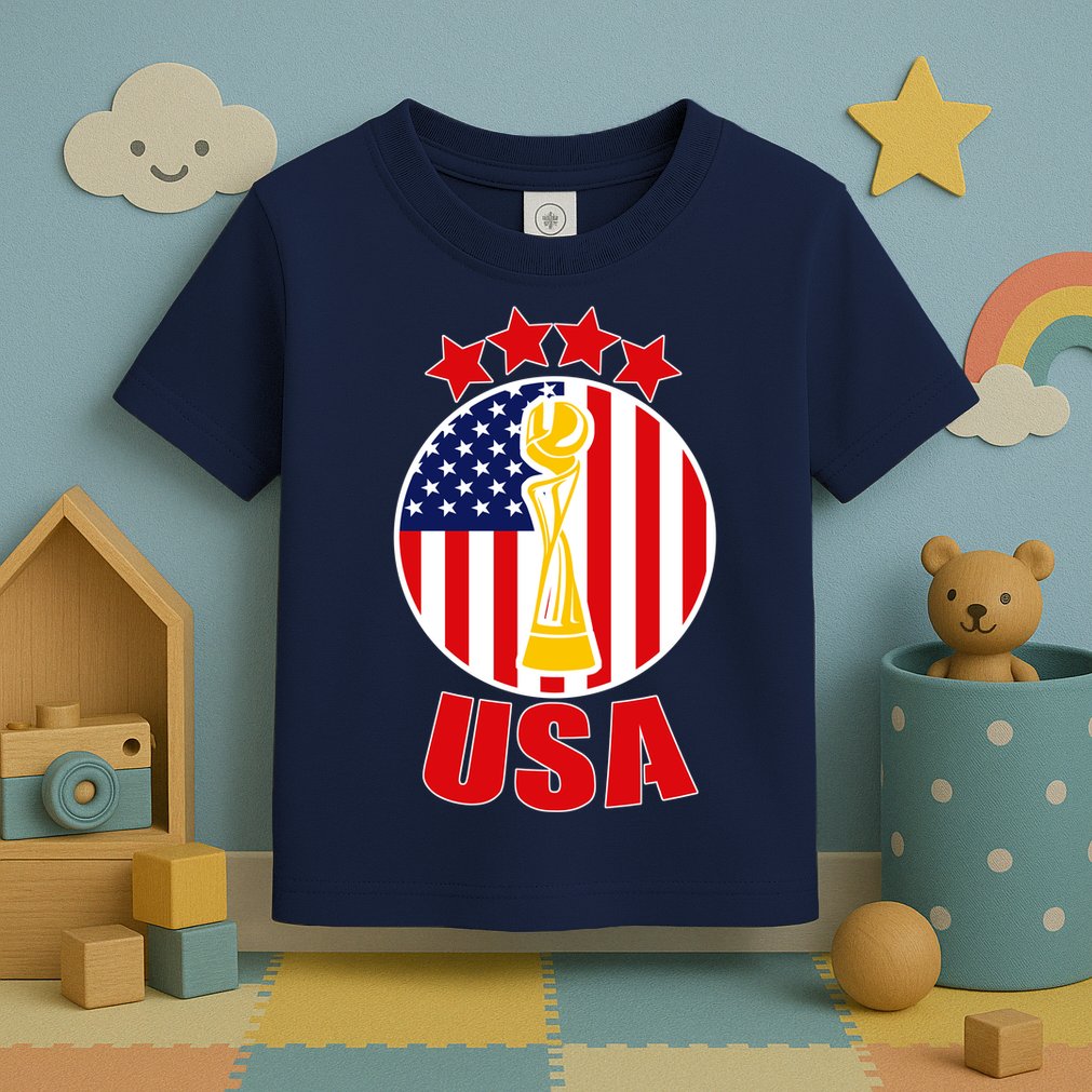 USA Women's Soccer Championship Toddler T-Shirt