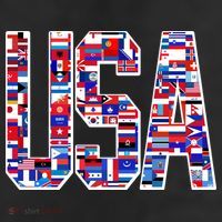 USA World Flags Pattern Adult Drive Performance Visor