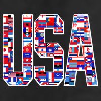 USA World Flags Pattern Tumbler