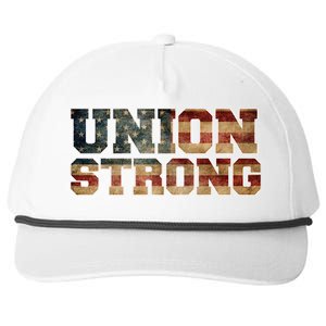 Union Strong And Solidarity Gift Snapback Five-Panel Rope Hat