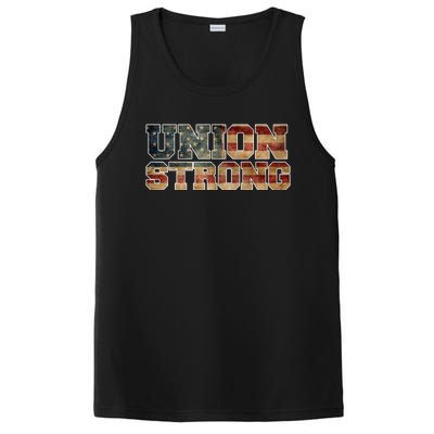 Union Strong And Solidarity Gift PosiCharge Competitor Tank