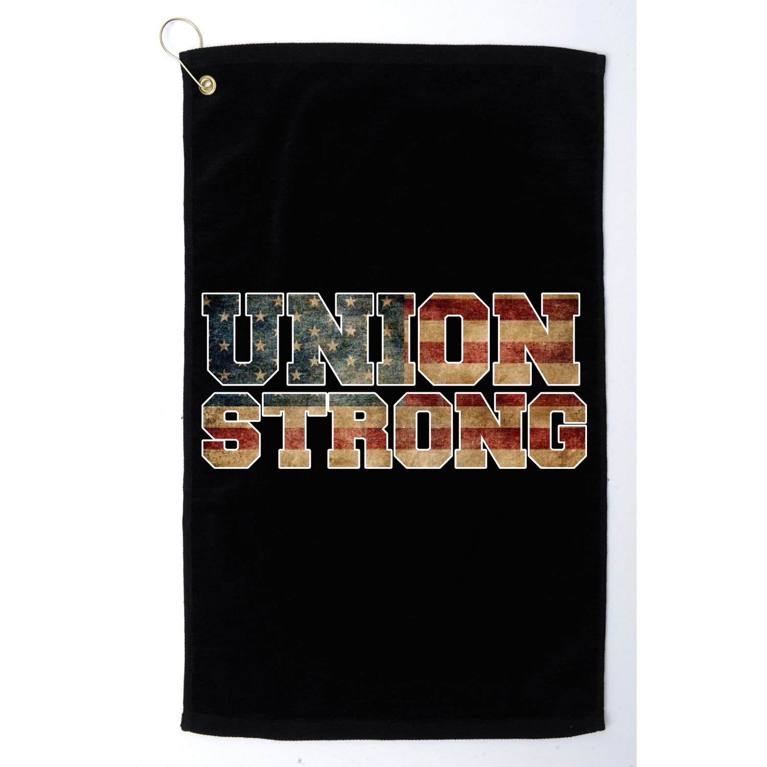 Union Strong And Solidarity Gift Golf Towel