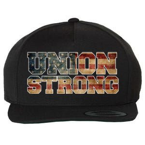 Union Strong And Solidarity Gift Wool Snapback Cap