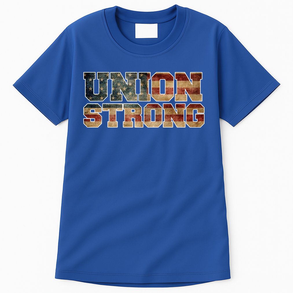 Union Strong And Solidarity Gift Tall T-Shirt