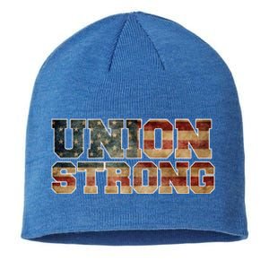 Union Strong And Solidarity Gift Sustainable Beanie