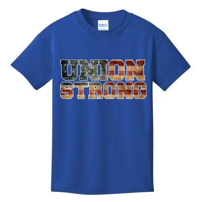 Union Strong And Solidarity Gift Kids T-Shirt
