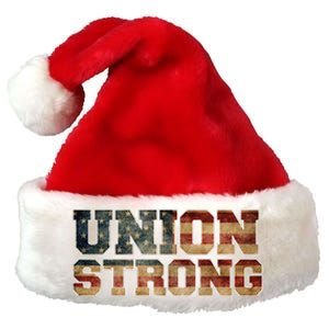 Union Strong And Solidarity Gift Premium Christmas Santa Hat