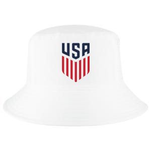 USA Soccer America Flag Football Retro Cool Comfort Performance Bucket Hat