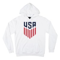 USA Soccer America Flag Football Retro Hoodie