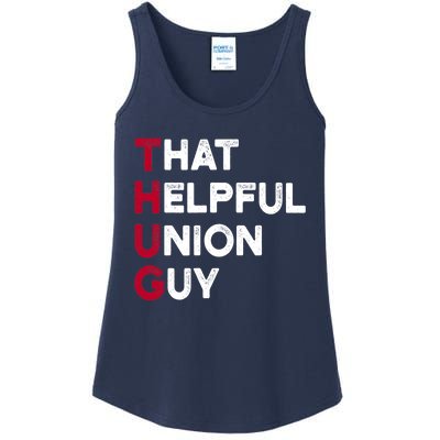 Union Strong and Solidarity - Union Thug Ladies Essential Tank