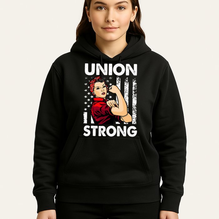 Union Strong And Solidarity Union Proud Labor Day Hoodie