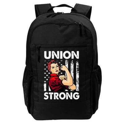 Union Strong And Solidarity Union Proud Labor Day Backpack
