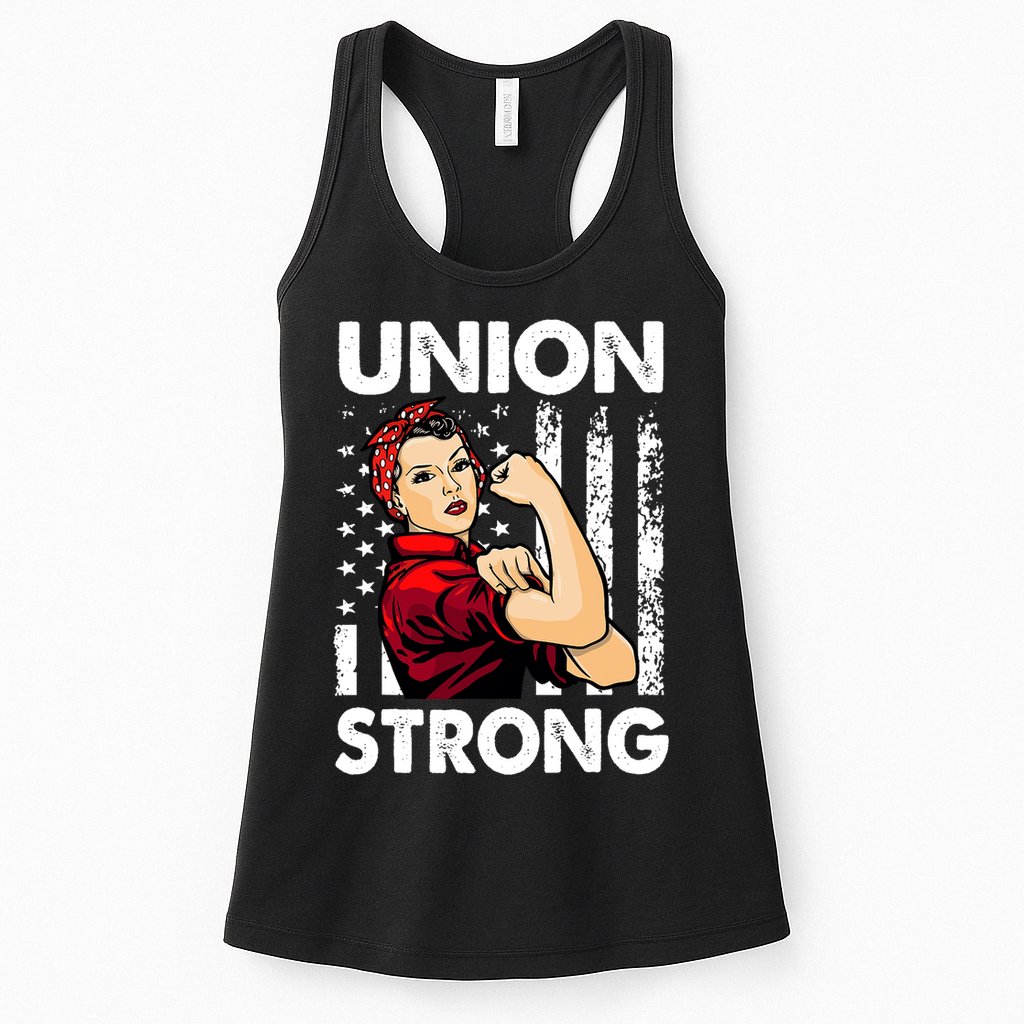 Union Strong And Solidarity Union Proud Labor Day Womens Tank Top