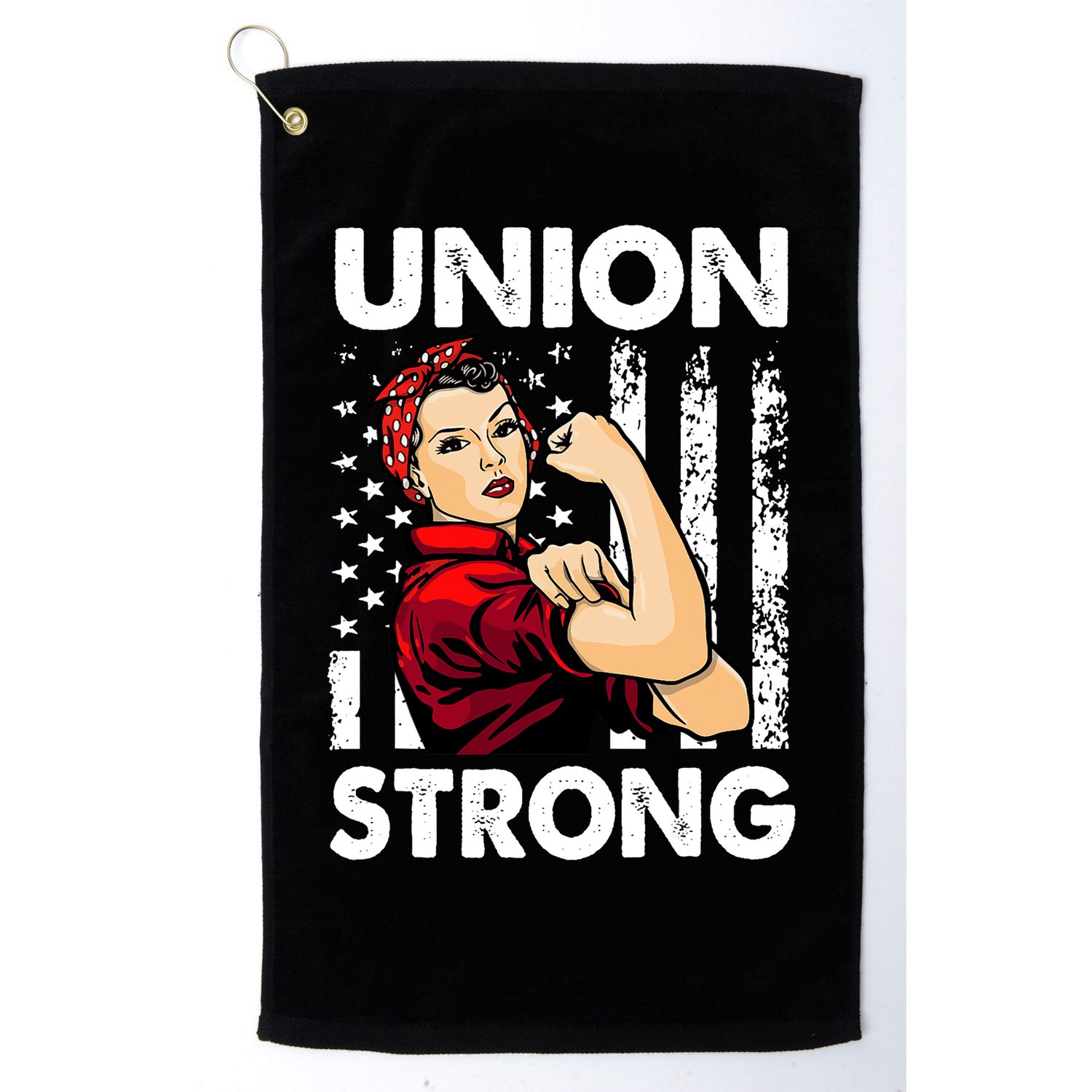 Union Strong And Solidarity Union Proud Labor Day Golf Towel