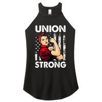 Union Strong And Solidarity Union Proud Labor Day Women's Perfect Tri Rocker Tank