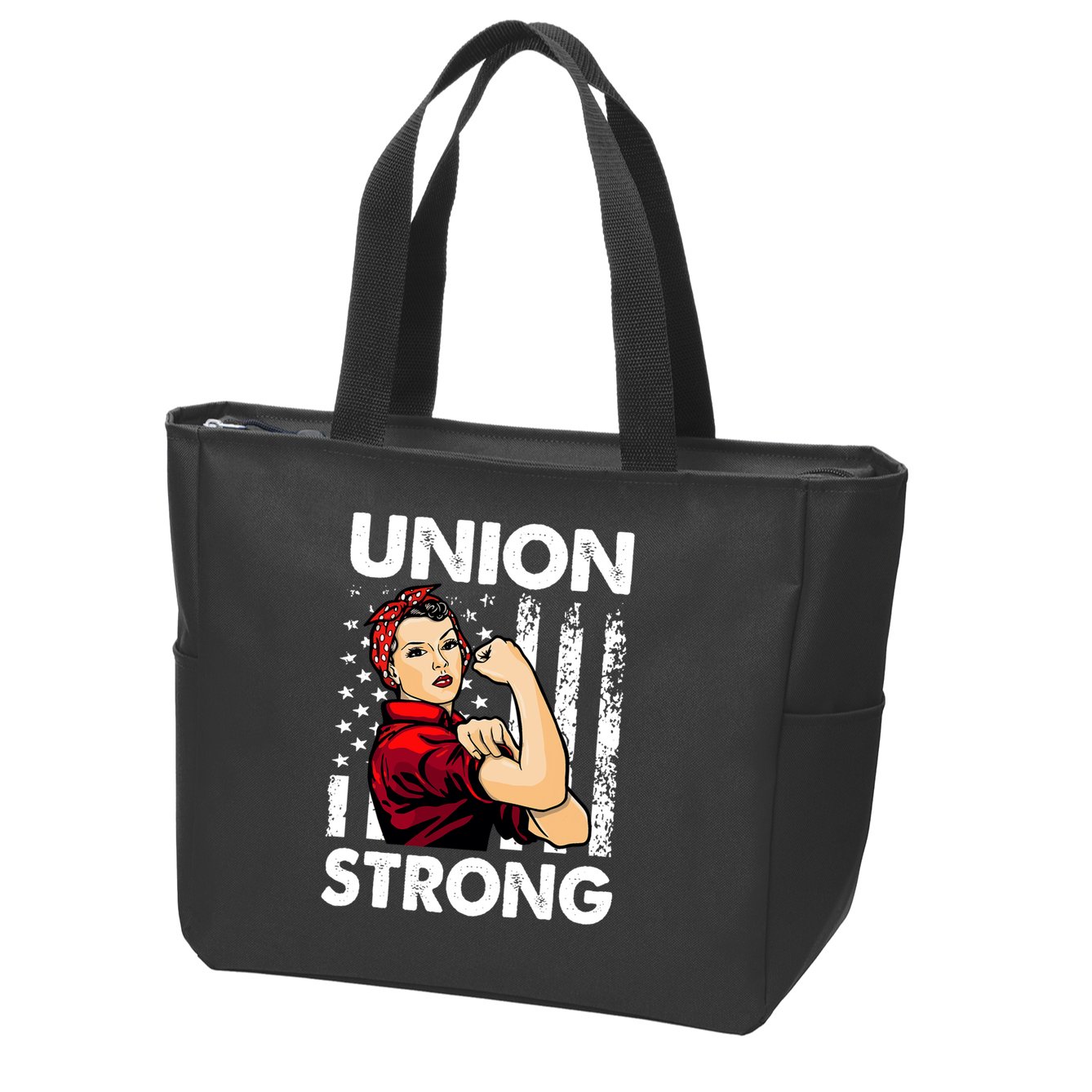 Union Strong And Solidarity Union Proud Labor Day Zip Tote Bag