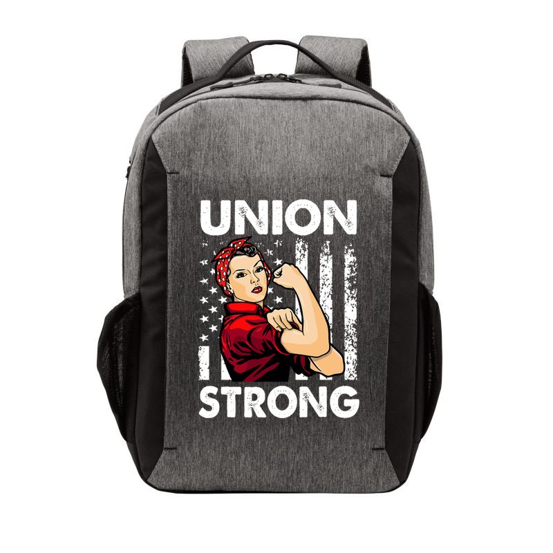 Union Strong And Solidarity Union Proud Labor Day Vector Backpack
