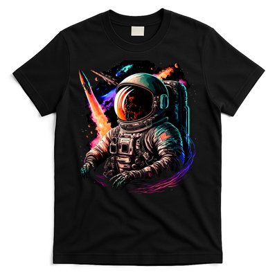 United States Astronaut With Rockets T-Shirt