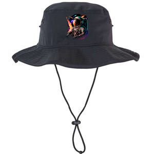 United States Astronaut With Rockets Legacy Cool Fit Booney Bucket Hat