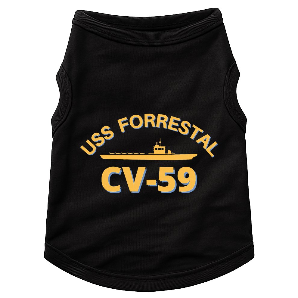 United States Aircraft Carrier Cv59 Uss Forrestal Doggie Tank