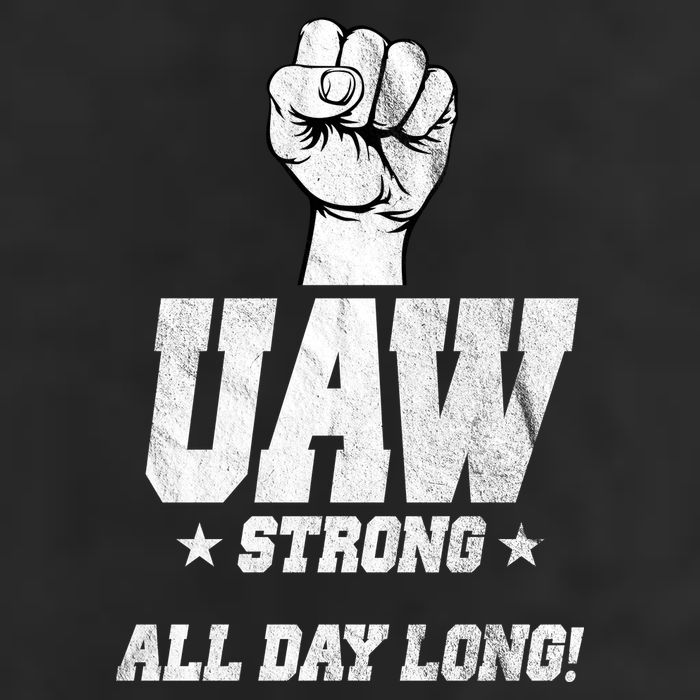 Uaw Strong All Day Long United Auto Workers Trucker Hat