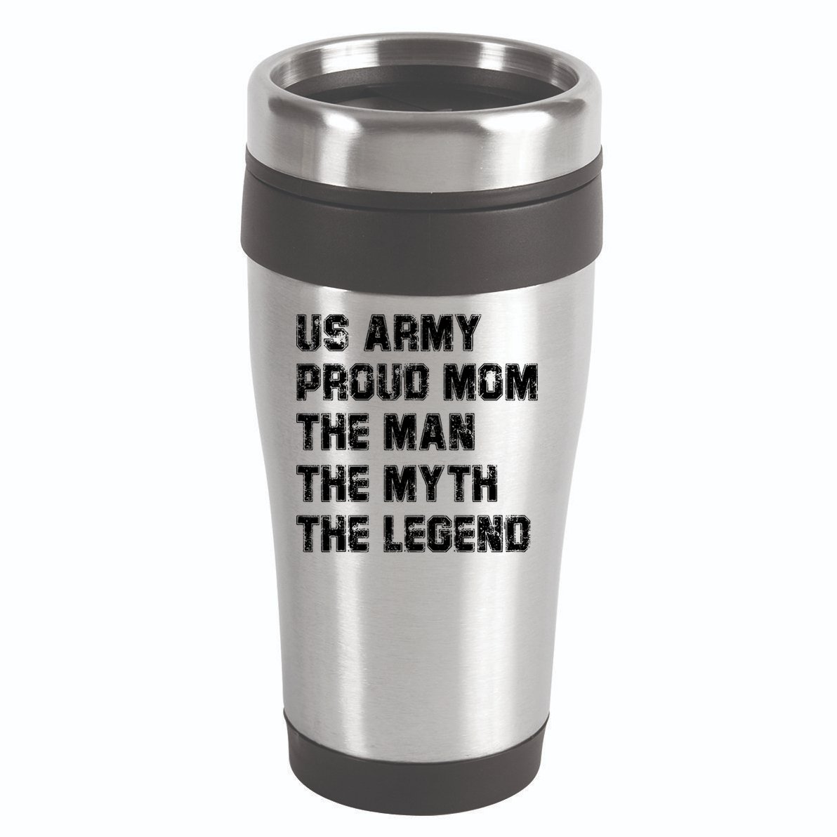 U S Army Proud Mom The The Myth The Legend Gift 16oz Travel Tumbler