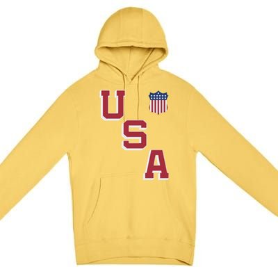 USA Soccer American Team Jersey Premium Pullover Hoodie