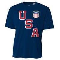 USA Soccer American Team Jersey Cooling Performance Crew T-Shirt