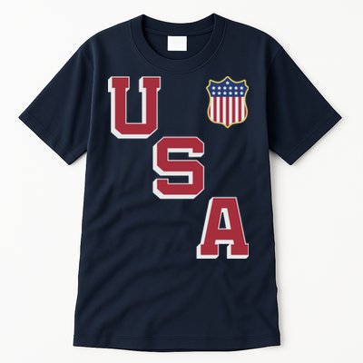USA Soccer American Team Jersey Tall T-Shirt