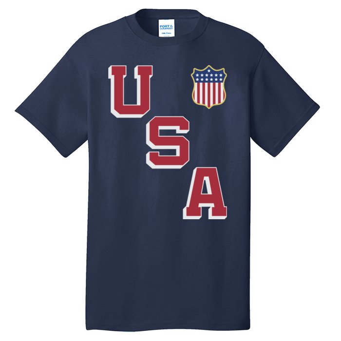 USA Soccer American Team Jersey Tall T-Shirt