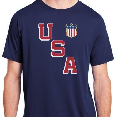 USA Soccer American Team Jersey Adult ChromaSoft Performance T-Shirt