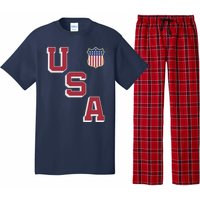 USA Soccer American Team Jersey Pajama Set