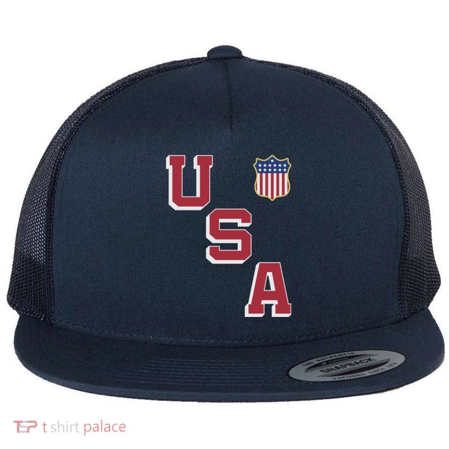 USA Soccer American Team Jersey Flatbill Hat