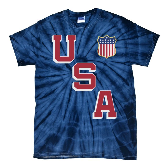 USA Soccer American Team Jersey Tie-Dye T-Shirt