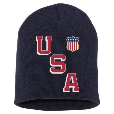USA Soccer American Team Jersey Short Acrylic Beanie
