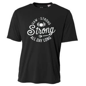 Uaw Strong All Day Long Cooling Performance Crew T-Shirt