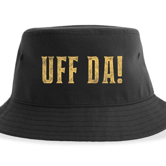 UFFDA Scandinavian American Exclamation Norwegian Sustainable Bucket Hat