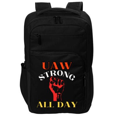 Uaw Strong All Day Long Impact Tech Backpack