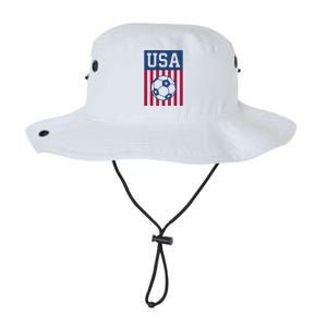 Usa Soccer American Soccer Fan Legacy Cool Fit Booney Bucket Hat