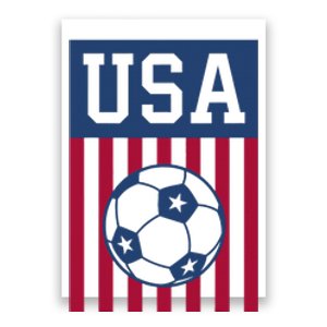 Usa Soccer American Soccer Fan Poster