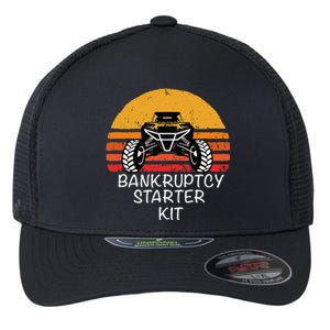 Utv Sxs Atv Funny Side By Side Bk Starter Kit Flexfit Unipanel Trucker Cap