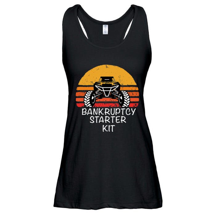 Utv Sxs Atv Funny Side By Side Bk Starter Kit Ladies Essential Flowy Tank