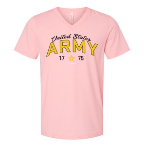 United States Army Military Green Star V-Neck T-Shirt