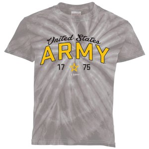 United States Army Military Green Star Kids Tie-Dye T-Shirt