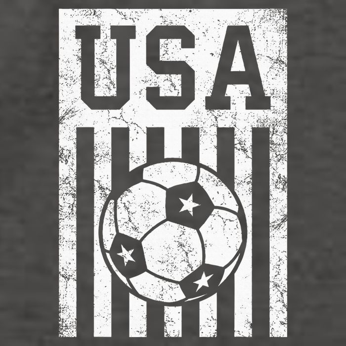 Usa Soccer American Flag American Soccer Fan Vector Backpack