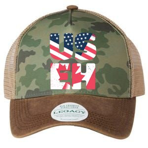 United States And Canada Saying Legacy Tie Dye Trucker Hat